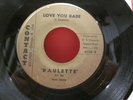 1A VG RARE Paulette love you baby Contact 4058