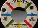 Rockabilly PROMO 45 Jimmy Lloyd I Got A Rocket In My Pocket on Roulette HEAR
