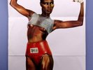Grace Jones - POSTER SLEEVE - Pull Up To The Bumper - 45 7