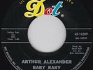 Soul / R&B--ARTHUR ALEXANDER--Baby Baby / Pretty Girls Everywhere