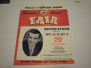 WALLY FOWLER SHOW PROGRAM 46TH ANNUAL SE FAIR IN ATLANTA, GA GOSPEL & COUNTRY