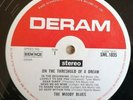 Moody Blues LP On the threshold of a dream UK Large Deram 1st press