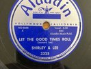 78 rpm, Shirley & Lee, Do You Mean To... / Let The Good Times Roll, Aladdin, VG
