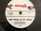 78 rpm, Little Anthony, Tears On My Pillow / Two People In The World, End, VG-