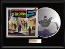 JAMES BROWN LIVE AT THE APOLLO WHITE GOLD SILVER PLATINUM TONE RECORD VINYL LP