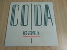 LED ZEPPELIN - CODA - GATEFOLD - +INNER +EMBOSSED SLEEVE - UK - VERY GOOD++