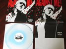 Against Me  Reinventing Axl Rose White Blue Swirl Vinyl Fat Wreck Store Color LP