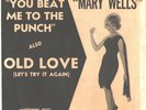 MARY WELLS--MOTOWN PICTURE SLEEVE + 45--(YOU BEAT ME TO THE PUNCH)--PS--PIC--SLV