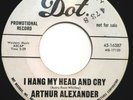 45 RPM ROCKABILLY, ARTHUR ALEXANDER, ANNA/ I HANG MY HEAD