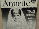 Annette Teenage Wedding 45 & Picture Sleeve Buena Vista F-414