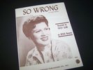 PATSY CLINE Rare SHEET MUSIC SINGLE 