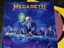 Megadeth 'Rust In Peace' Czech '91 Release Vinyl Record LP Purple Color V.Rare