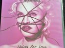 MADONNA  LIVING FOR LOVE THE PERFORMANCE  double VINYLE