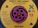 Ron Shy - Don't They Know Northern Soul, Modern Soul, Crossover