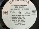 BOB DYLAN Blonde On Blonde Mono PROMO White Label Rare  Super Clean VG++