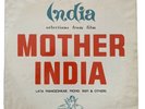 Mother India Hindi Film LP. Very Rare Vinyl Record. Lata Mangeshkar & Mohd Rafi.