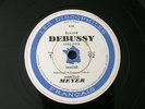 Marcelle Meyer Debussy French 78RPM Discophiles Francais x4 EX+ #Listen#