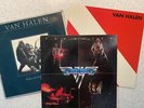 3 Van Halen Album Self I One Women Children First Diver Down Record Vinyl LP LOT