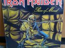 IRON MAIDEN - Piece Of Mind RARE ORIGINAL PROMO COPY Vintage Vinyl LP 1983 USA