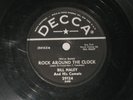1954 Bill Haley and His Comets Rock Around The Clock 78 Record Rockabilly