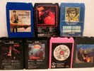 7- 8-TRACK TAPES AC/DC APRIL WINE BLACK OAK SUPERTRAMP SIMON & GARFUNKEL NEIL D