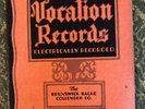 VOCALION 1929  Complete Catalog 78 rpm JAZZ, BLUES, MEXICAN , COUNTRY 55 pages