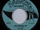 Garage Mod 45 THE PEELS Time Marches On KARATE VG+ HEAR