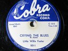 LITTLE WILLIE FOSTER-LITTLE GIRL ON COBRA BLUES 78RPM