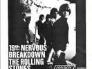 THE ROLLING STONES 45 19TH NERVOUS BREAKDOWN+PS USA RARE 1966