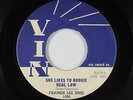 Blues R&B 45 - Frankie Lee Sims - She Likes To Boogie Real Low - Vin - mp3