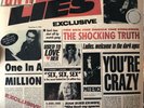 Guns N Roses Lies SEALED Limited Edition Import Cream Colored Vinyl Record