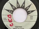 IMPACT ALL STARS Together / More Ball CHAPPY 45 Rare Roots Reggae HEAR