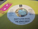 The Jones Girls - Nights Over Egypt  45 RPM  WLP promo   NM- CONDITION