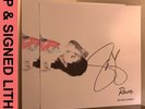 Selena Gomez SIGNED PRINT 12x12