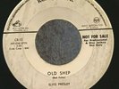 ELVIS PRESLEY Old Shep 1957 RCA Victor Rare Single Sided 45 CR-15 ORIGINAL ISSUE