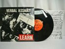 Verbal Assault Learn Positive Force Records #7 Vinyl