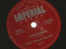 DOOWOP R&B 78 - WEE WILLIE WAYNE - I REMEMBER - HEAR -1955 IMPERIAL -5255