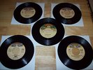 FIVE KISS 45s SHOCK ME I WAS MADE FOR LOVIN' YOU SHANDI WORLD WITHOUT HEROES EX