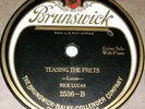 Nick Lucas Brunswick 2536 Teasing The Frets guitar solos 78 RPM record 1923