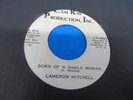 CAMERON MITCHELL BORN OF A SIMPLE WOMAN 1973 CAM RAY, INC FOLK EX
