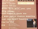 MADONNA NOTHING FAILS VINYL LP