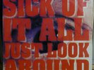 SICK OF IT ALL - Just Look Around / Rare Grey Vinyl on Kingfisher / NM