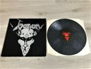 VENOM - BLACK METAL ORG LP (GREY MARBLED/EMBOSSED COVER) NEAT 1982     SLAYER