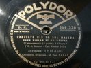 JACQUES THIBAUD - PARAY / MOZART concerto K 263 / POLYDOR     78 RPM