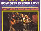 BEE GEES  How Deep Is Your Love? PICTURE SLEEVE 7