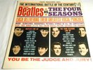 The Beatles vs. The Four Seasons 2 LP first no microgroove on label SOUNDS GREAT