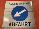 Abfahrt - Alone ( It’s Me ) 12” Vinyl RARE GERMAN TECHNO NEWBEAT CLASSIC EX+ CON