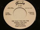TEMPTATIONS The Way You Do The Things You Do / Just Let Me Know DEMO GORDY M-