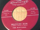 RARE Surf 45 The Riptides Machine Gun Challenge Lbl. NM