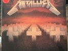 Metallica Master Of Puppets SEALED Ltd. Edition Import Red Colored Vinyl Record
